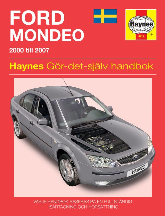 Verkstadshandbok ford mondeo #3