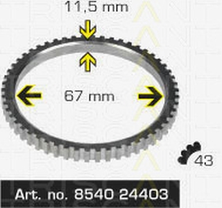 ABS-ring - ABS-980020