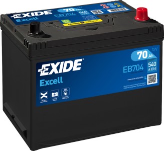 Batteri Exide - BAT-EB704