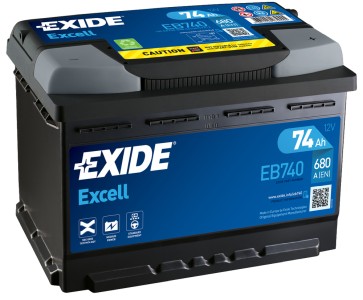 Batteri Exide - BAT-EB740
