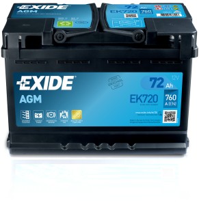 Batteri Exide - BAT-EK720