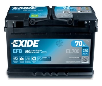 Batteri Exide - BAT-EL700