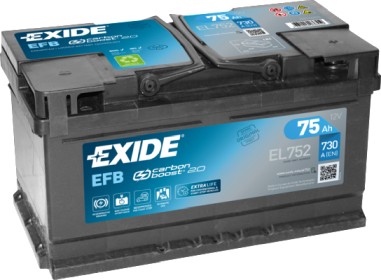 Batteri Exide - BAT-EL752