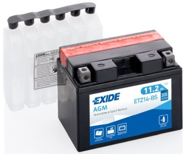MC-batteri Exide AGM - BAT-ETZ14BS