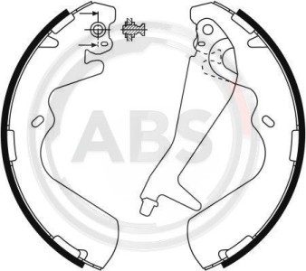 Bromsbackar - BB-930107