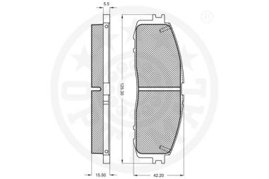 Bromsbelägg - BK-920439