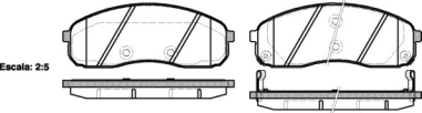 Bromsbelägg - BK-920483