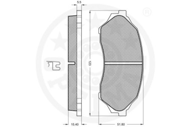 Bromsbelägg - BK-920648