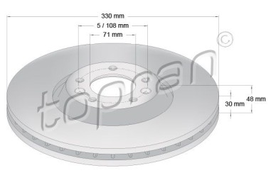 Bromsskiva - BS-910088