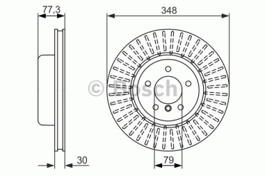 Bromsskiva - BS-910327