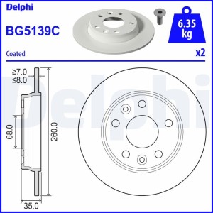 Bromsskiva - BS-911244