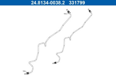 Bromsslang - BSL-960366