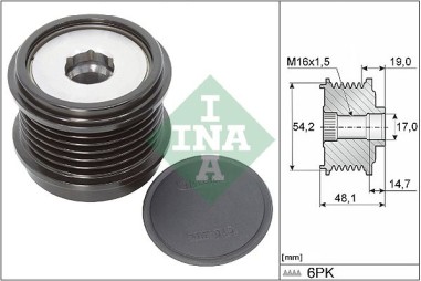 Frihjulskoppling - FHK-250009