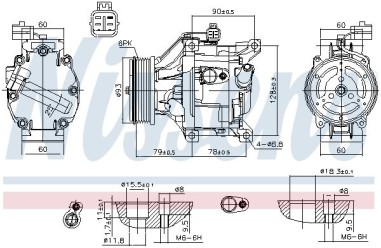 AC-kompressor - KOMP-870002