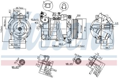 AC-kompressor - KOMP-870006