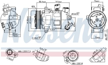 AC-kompressor - KOMP-870008