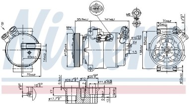 AC-kompressor - KOMP-870040