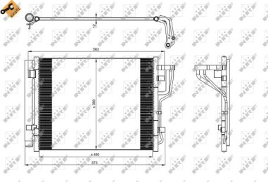 AC-kondensor - KON-830003