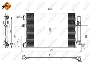 AC-kondensor - KON-830005