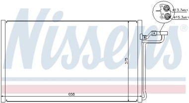 AC-kondensor - KON-830009