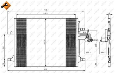 AC-kondensor - KON-830013