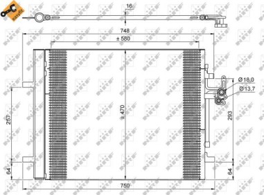 AC-kondensor - KON-830015