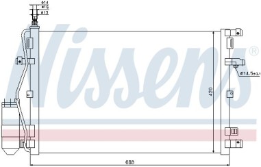 AC-kondensor - KON-830016