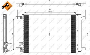 AC-kondensor - KON-830020