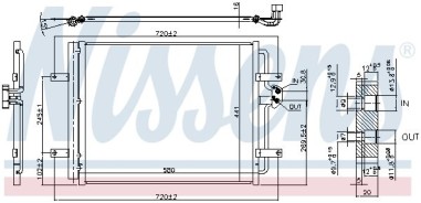 AC-kondensor - KON-830029