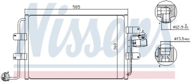 AC-kondensor - KON-830038