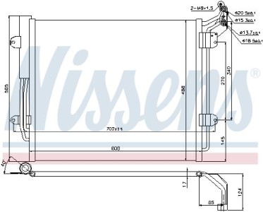 AC-kondensor - KON-830045