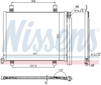 AC-kondensor - KON-830054