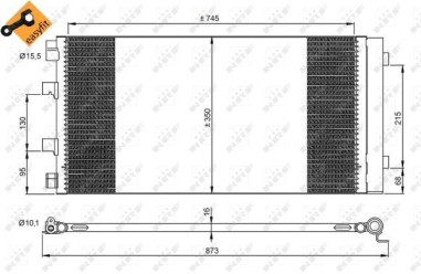 AC-kondensor - KON-830087