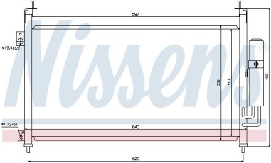 AC-kondensor - KON-830100