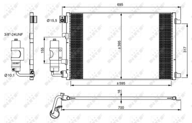 AC-kondensor - KON-830117