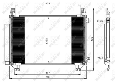 AC-kondensor - KON-830120