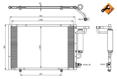 AC-kondensor - KON-830127