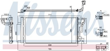 AC-kondensor - KON-830141