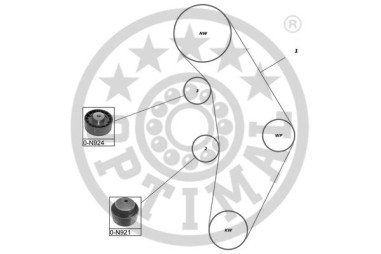 Kamremssats - KRS-310105