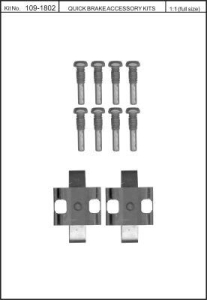 Monteringssats bromsbelägg - MS-950106