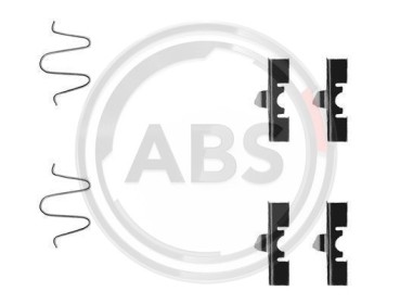 Monteringssats bromsbelägg - MS-950357