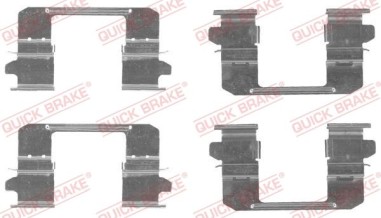 Monteringssats bromsbelägg - MS-950669