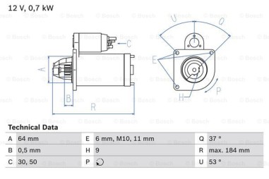 Startmotor - STA-240001