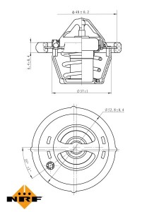 Termostat - TE-820098