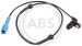 Bildelar - ABS-givare - ABS-970275