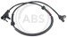 Bildelar - ABS-givare - ABS-970396