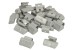Bildelar - Slagvikt alufälg 15 gr 100st - BAL-015AL