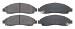 Bildelar - Bromsbelägg - BK-921170