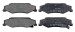 Bildelar - Bromsbelägg - BK-921172