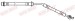 Bildelar - Bromsslang - BSL-960360